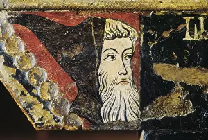 Sigena: Prior Throne of Blanca of Aragon and Anjou. c