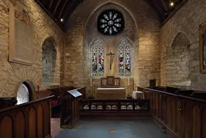 Aubyn: Priory Church, St Michael's Mount, Cornwall, England