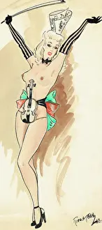 Hostess: Priscilla - Murray's Cabaret Club costume design