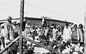 Kashmir: Prison camp during the riots in Kashmir, 1931