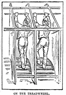 Gaol: Prison discipline: Prisoners at hard labour on