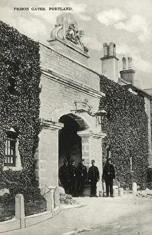 Convicts: Prison Gates, Portland Prison, Dorset
