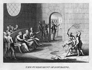 Flogging: PRISONER BEING FLOGGED