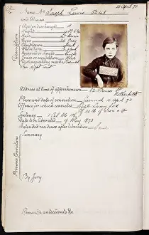 Mugshots: Prisoner mug shot 1873
