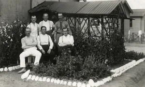 Braces: Prisoner of war camp, Catterick, Yorkshire
