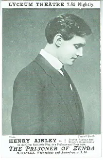 Ainley: The Prisoner of Zenda by Edward Rose