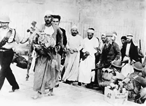 Mandate: Prisoners of the Arab revolt in Jerusalem, 1938