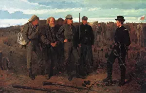Winslow: Prisoners from the Front, by Winslow Homer