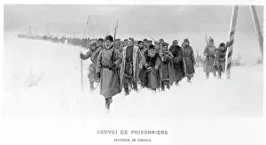 Gulag: Prisoners Marching Winter Snow