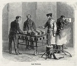 Conciergerie: Prisoners served food in prison