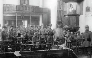 Vimy: Prisoners in Vimy, 1915