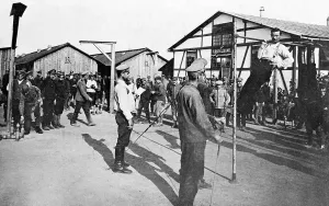 Gymnasium: Prisoners of war in Austro-Hungary, 1917