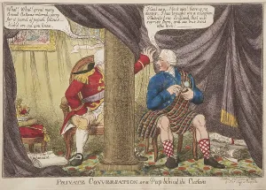 Dundas: Private conversation or a peep behind the curtain, 1807