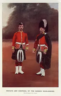 Kilt: Private and Corporal of the Gordon Highlanders