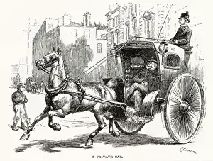 Cabs: Private Hansom Cab 1890