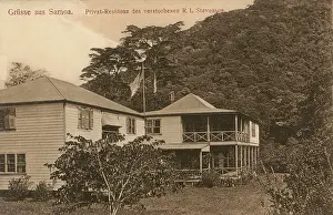 Stevensons: Private residence of Robert Louis Stevenson - Samoa