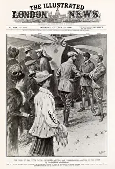 Latham: Privileged vistors and World famous aviators 1909