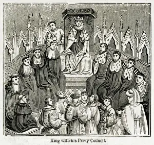 Exclusively: Privy Council seated around Henry V