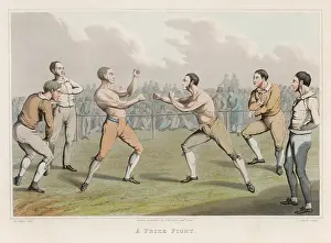 Pugilists: A PRIZE FIGHT