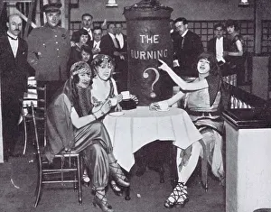 Revellers: Some of the prize winners at The Dancing World's first birth