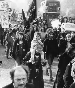 Abortion: Pro-abortion demonstrators