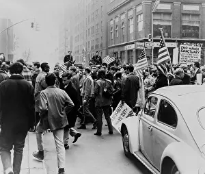 Proxy: Pro-Vietnam War demonstrators. Counter-demonstrators, ?