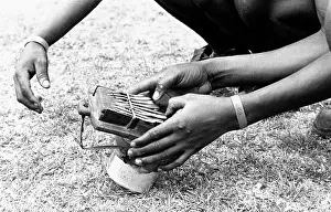 Mbira: Probably Kavango Ndingo Mbira at Marievale Mine, in