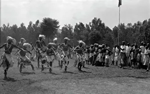 Rwanda: Probably Tutsi dance group (Ntore), Tutsi, Hugh Tracey