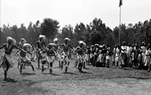 Rwanda: Probably Tutsi dance group (Ntore), Tutsi, Hugh Tracey