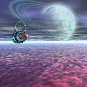 Jupiter: A probe from Earth is sent to Jupiter to scan the gaseous ?