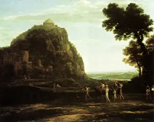 Delphi: Procession to Delphi, by Claude Lorrain