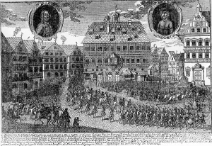 Baiting: Procession for the execution of Joseph Suess Oppenheimer