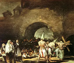 Flagellants: Procession of flagellants