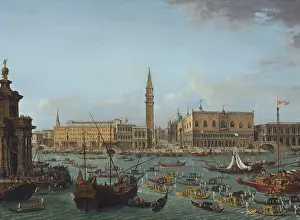 Tran: Procession of Gondolas in the Bacino di San Marco