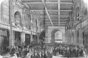 Vestibule: Procession in the grand vestibule, Exposition Universelle