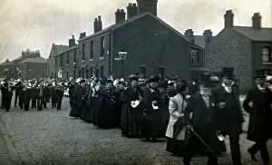 Stalybridge: Procession, Hurst, Lancashire