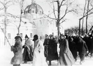Corridor: Procession in Krasnoye Selo, 1942