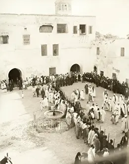 Algerian: Procession, musical band, Algeria