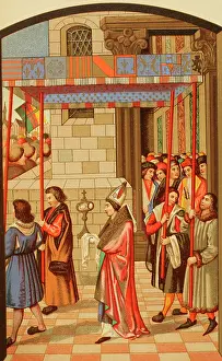 Devotion: Procession of Rene I of Anjou (1409-1480), King