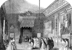 Kaiserin: The procession of the royal wedding party, 1858
