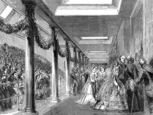 Vicky: The procession of the royal wedding party, 1858