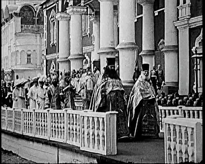 Follows: Procession in the Russian Empire Led By Russian