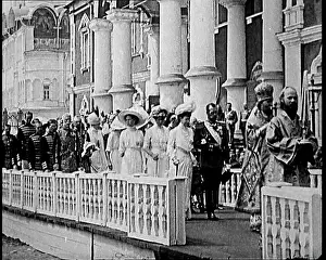 Follows: Procession in the Russian Empire Led By Russian