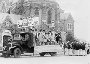 Swakopmund: Procession in Swakopmund, 1930