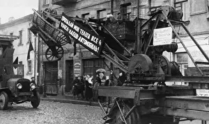 Cereals: Procession in the Swojetunion, 1930