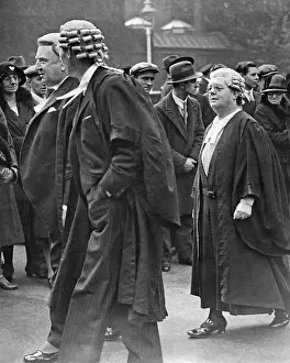 Courts: Procession from Westminster Abbey to opening of the courts