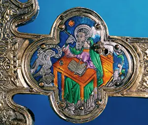 Christianism: Processional cross of St Eulalia by Francesc Vilardell. 138