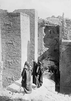 Enamel: Processional way to the Marduk Temple in Babylon, 1926