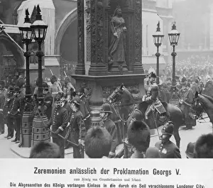 Proclamation of King George V in London, 1910