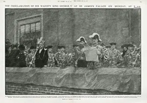 Friary: Proclamation of King George V at St James's Palace